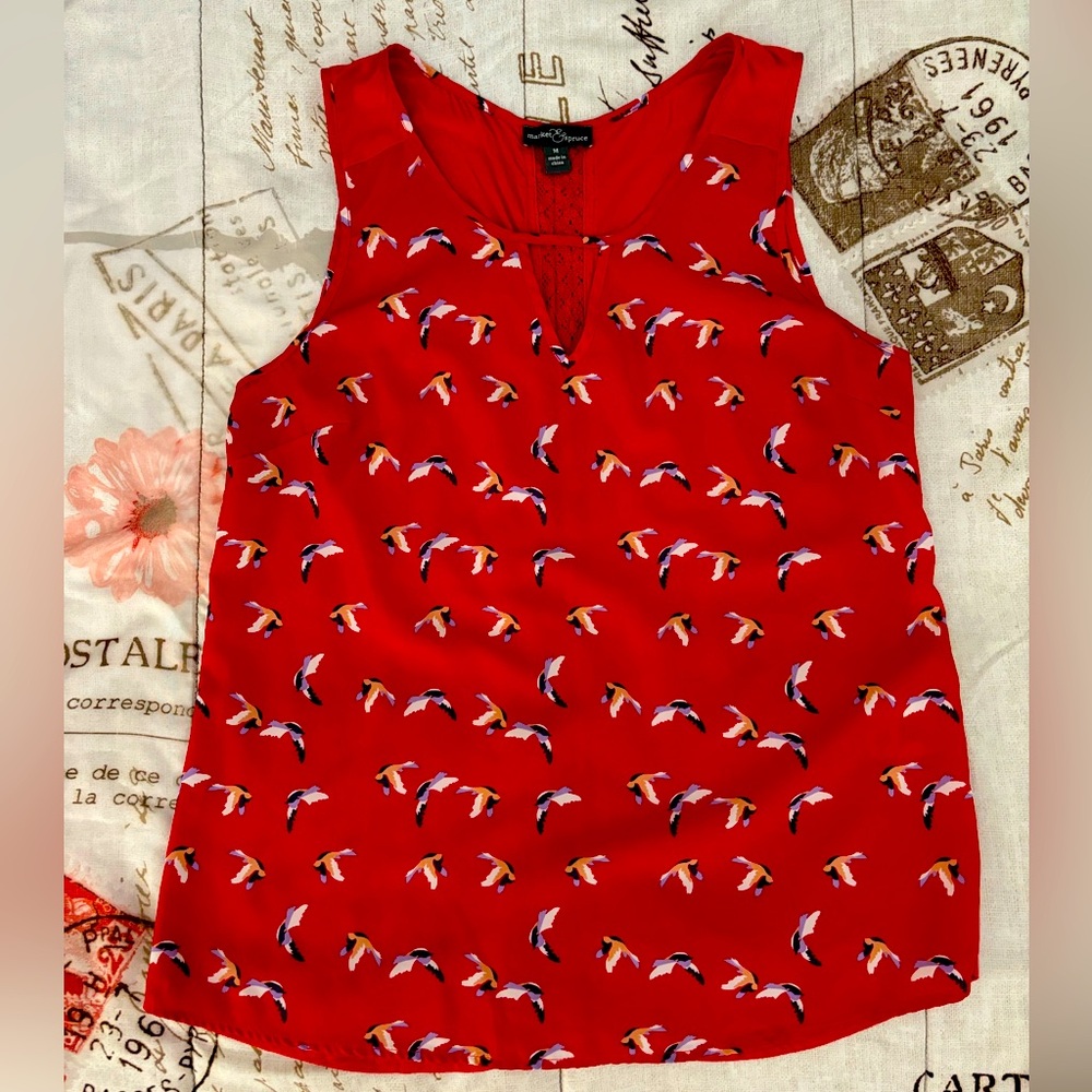 MARKET & SPRUCE SLEEVELESS BLOUSE SIZE MEDIUM!